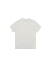 ZINGCHEN メンズホワイトショートスリーブTシャツ【夏用・コットン100％・クルーネック・無地】