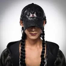 ストリートヒップホッププリントのダックビルキャップ【ウェアとアウターに最適】
