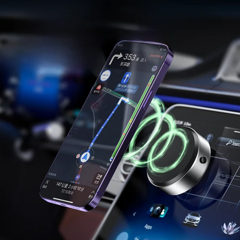車載スマホホルダー The Tree X8Q：真空吸着と磁気式で安定した運転中の視認性を実現