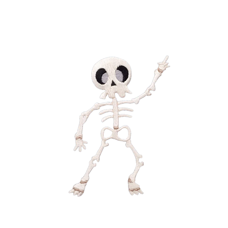 ハロウィン2026に使える「骸骨シリーズ」の刺繍パッチは、どう選ぶべきか？