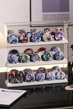 透明収納ボックス【密封防塵・防湿・バッジ保護用・ディスプレイラック】