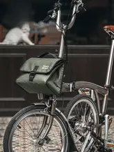 折りたたみ自転車用前バッグ サイクリスト 使用シーン ファッショナブル 素材 便利 収納