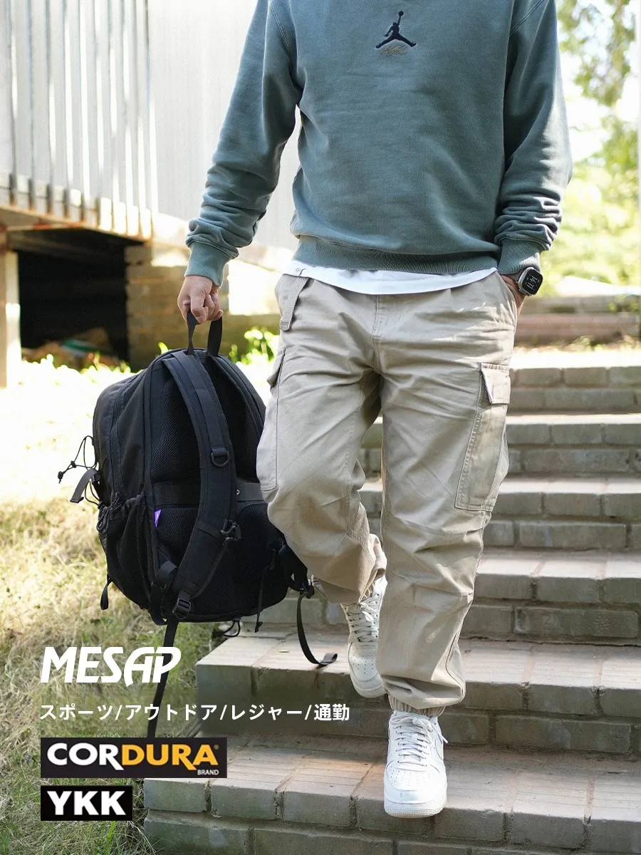 アウトドアリュックサックMESAP Corduraナイロンデイパック：ソロキャンプ持ち運びに最適な軽量設計の実態