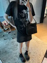 高腰デニムミニスカート【ブラック・毛羽立ちデザイン・夏用・女性用】