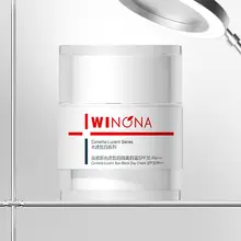 Winonaウィノーナ 光透皙白の隔離日焼け止めクリーム【白鹅绒配合・SPF35・保湿効果】