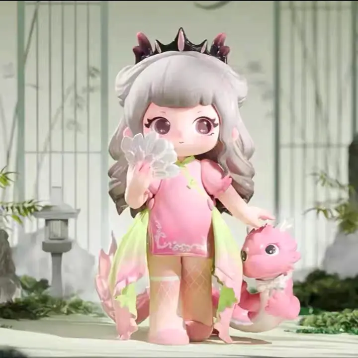 国風デザインのかわいいフィギュア【盲箱・インテリア装飾用】