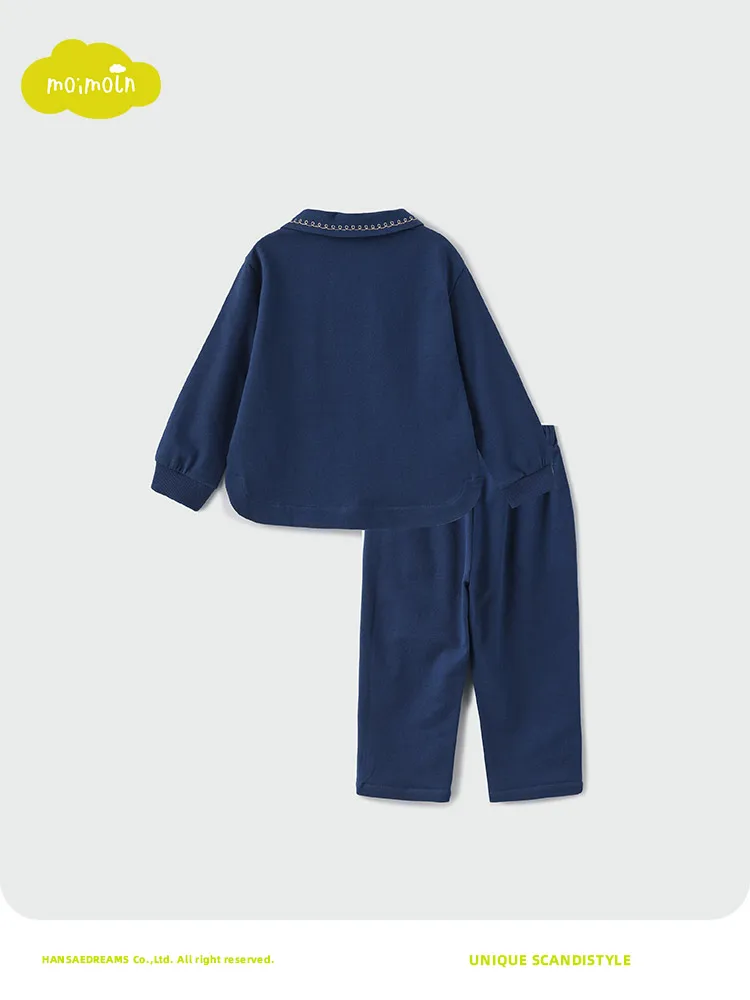 男の子用春秋ファッション長袖ポロシャツ：月齢9ヶ月向けの快適な寝るときの服装選び