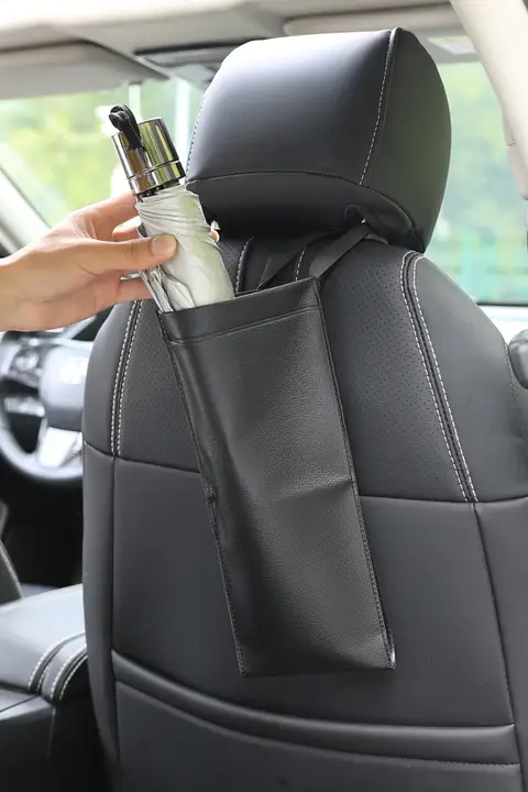 車内用傘収納バッグ【傘ホルダー・シートバック用・整理整頓】