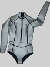 自由潜水用ウェットスーツ【極上の柔らかさ・2mm・連体型・ビキニスタイル】（セットアップ対応）