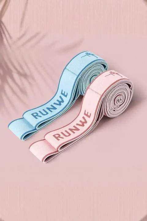 RUNWE 子供用 エクササイズエラストバンド【段階型・ヨガ・フィットネストレーニング用・ストレッチ用】