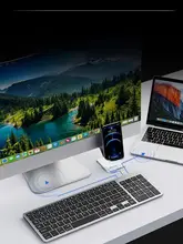 静音ワイヤレスBluetoothキーボードとマウス【ノートパソコン・タブレット用・充電式】（セットアップ対応）