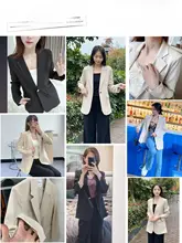春夏用 ブラックジャケット【女性用・洗練デザイン・小柄向け・ビジネススタイル】