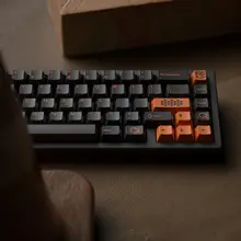 メカニカルキーボード用 キーキャップ PBT 昇華印刷 自作キーボード 各種配列対応 Filco 104対応「Carbon」