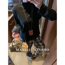 極上の柔らかさのハイネック長袖トップス【冬用・ゆったりシルエット・プラスサイズ】