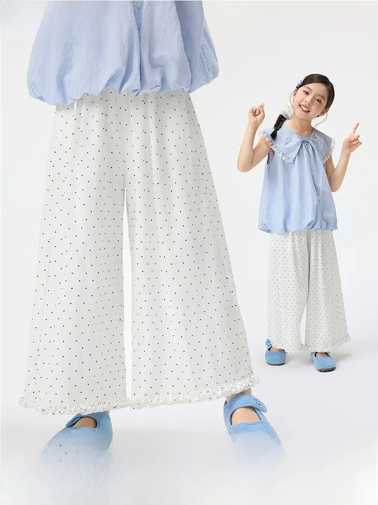 子供ズボン おしゃれ 女の子 10歳用はどう選ぶ？ドット柄のカジュアルパンツが通学に最適な理由
