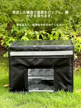 防水性の流浪猫用冬用猫ハウス【保温・封閉式・屋外用】