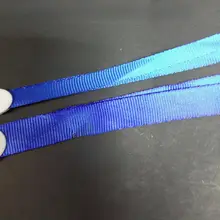 硬質プラスチック製 IDカードホルダー【直結フック・展示会用・首掛けストラップ付き】