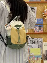 大容量のクロスボディバッグ【オレンジ猫柄・多用途・アウトドア対応】