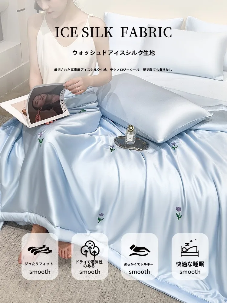 ひんやり寝具の実用性を検証：夏用アイスシルクセットの性能と使い方