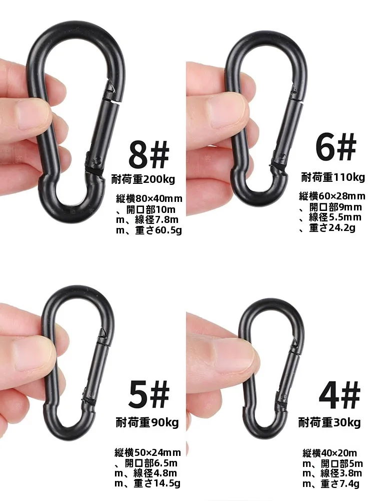 多機能アウトドア登山クリンチフック：キャンプ道具を節約調達する実際の使い方と価格比較
