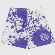ショートパンツ メンズ カジュアル バスケットボール フィットネス 4分丈パンツ ビーチパンツ メッシュ 速乾 通気性 ゆったり