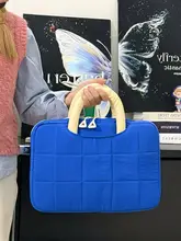 チェック柄 iPadプロ用 ハンドヘルドケース【ノートパソコン保護・収納に最適】