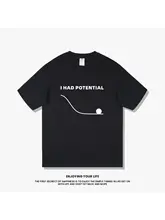 コットン製 ショートスリーブ Tシャツ【高司令デザイン・スタイリッシュ】