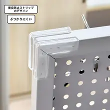 学生寮用床脇スペース拡張ボード【収納ラック・穴あけ不要・引っ掛け式】