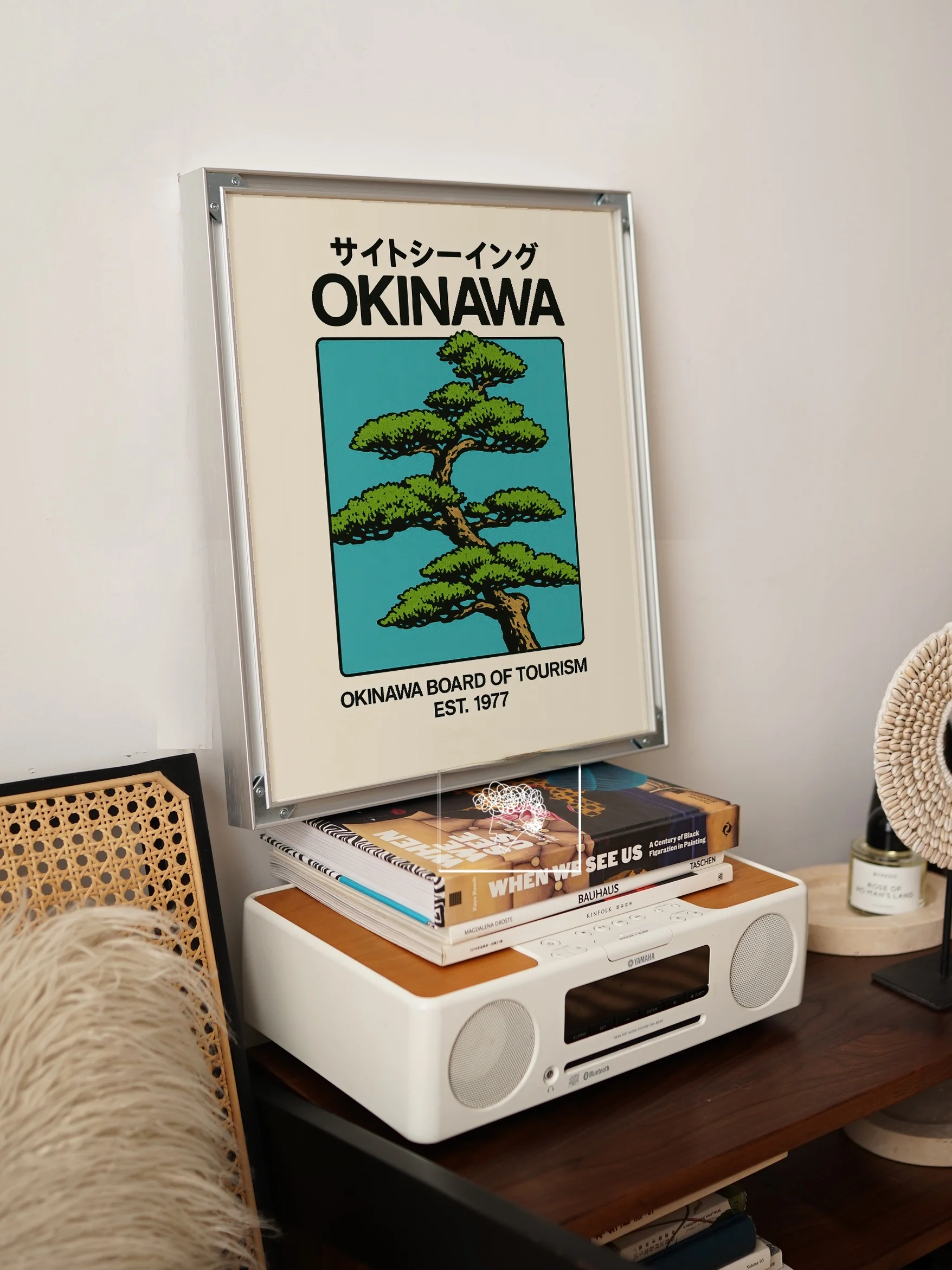 A3サイズポスターとパネルポスターの違いは？包豪斯風の装飾画で空間を彩る方法とは？