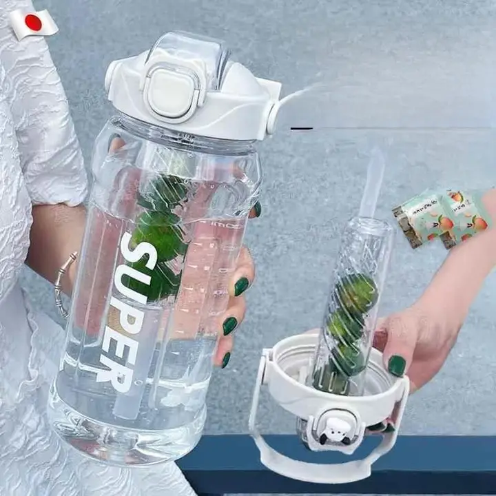大容量水杯【茶隔付き・耐高温・夏用・女性向け】