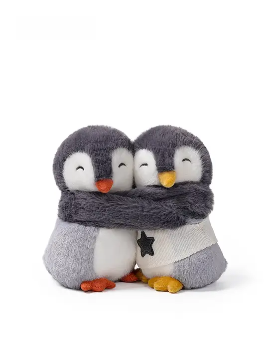 ぬいぐるみ ペンギン ペア 抱き合う ハグ おもちゃ 癒やし カップル 女性 誕生日 プレゼント 「McHugs」