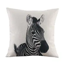 北欧モダン ブラックホワイトスタイル ソファ用クッションカバー【民宿装飾・車用・オフィス用】