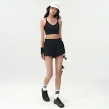 女性用スポーツショートパンツ【プラティス・トレーニング・ランニング・ヨガ用】