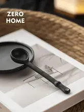 ZERO HOME 陶器製デザートスプーン【シンプル・おしゃれ・コーヒー用・混ぜる用】