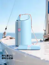 Balneaire 大容量 水桶バッグ【乾湿分離 ・ショルダー・ビーチリゾート対応】