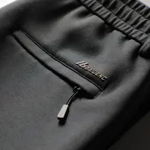 男士スポーティパンツ【ゆったりストレート・ウエストゴム・秋冬用】