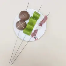 ステンレス製 丸串焼き用串【業務用・羊肉串専用・頑丈設計】