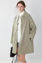 レトロチェック柄ABリバーシブルコート【ロングタイプ・翻領デザイン】