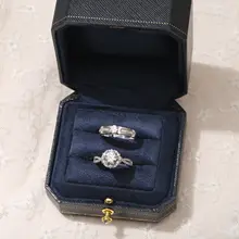 結婚式用 調整可能なラブリング【華やかなツイストデザイン・ペアリング】