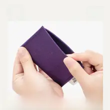 FANJI.Studio オリジナルデザイン 羊毛フェルト製 レディース携帯カードケース【証明書収納用】