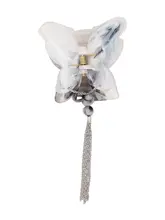 高級感あるバタフライクリップ【国風デザイン・後頭部用・半分アップ】