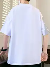 夏用 メンズ 半袖Tシャツ【カジュアル・ラウンドネック・ゆったり】