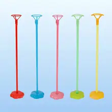 アルミニウム合金 光るバルーンスタンド【40cm・マルチカラー・イベント用】