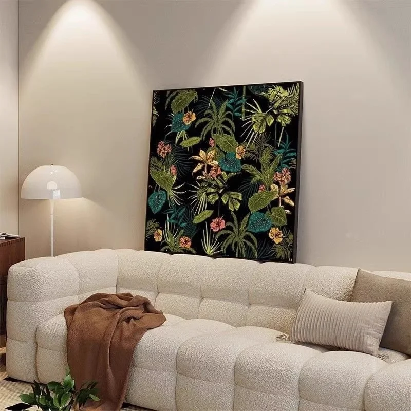 韓国インテリアを再現｜カフェ風部屋の作り方　壁に映える花アートの選び方とレイアウト術