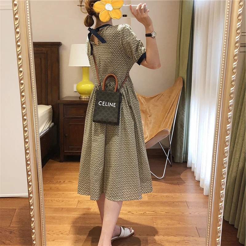TAO | 大きいサイズのフレンチスタイルレトロワンピース