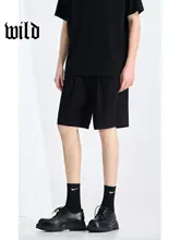 ハーフパンツ メンズ ストレッチ ドレープ ストレート ワイド きれいめ カジュアル 夏