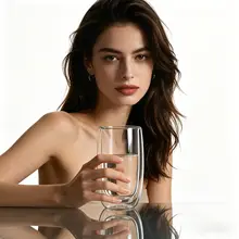 耐熱性の二重ガラスカップ【家庭用・アメリカンスタイル・コーヒー・お茶用】（セットアップ対応）