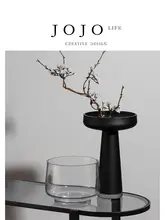 JOJO'S L. PD.Meet. マットガラス花瓶【インテリア・フラワーアレンジメント用・軽 luxurious】