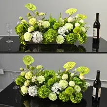 会議室用長テーブル装飾用造花【ホテルやレストラン向け・テーブル装飾】