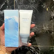 韓国製 スキンケア フェイス用日焼け止めクリーム【積雪草配合・水感バリア効果・女性用】